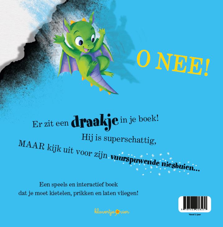 Achterkant van Er zit een draak in je boek