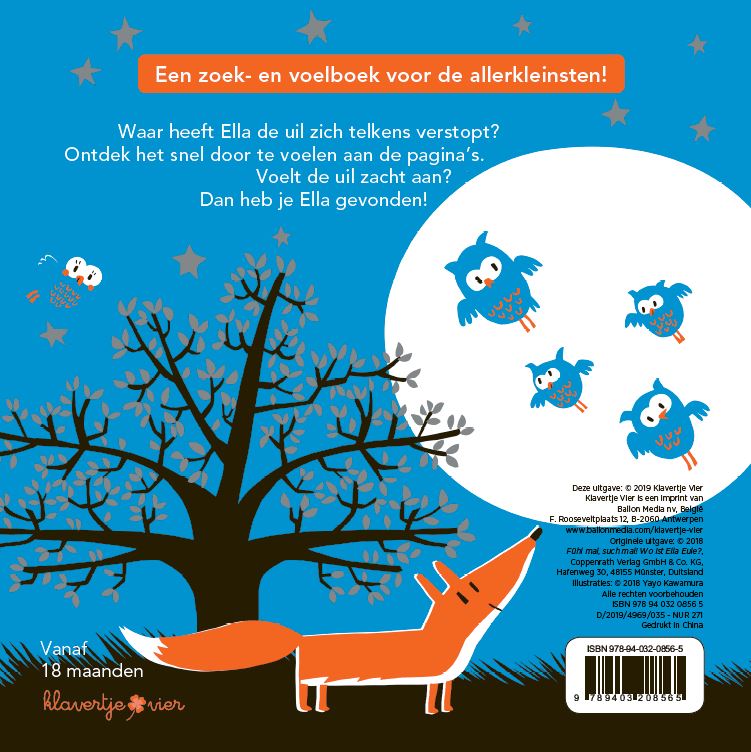 Achterkant van Waar is Ella de uil?