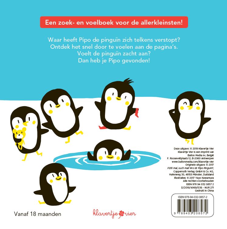 Achterkant van Waar is Pip de Pinguïn