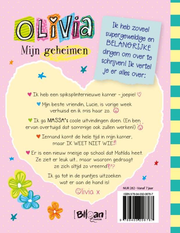 Achterkant van Mijn geheimen