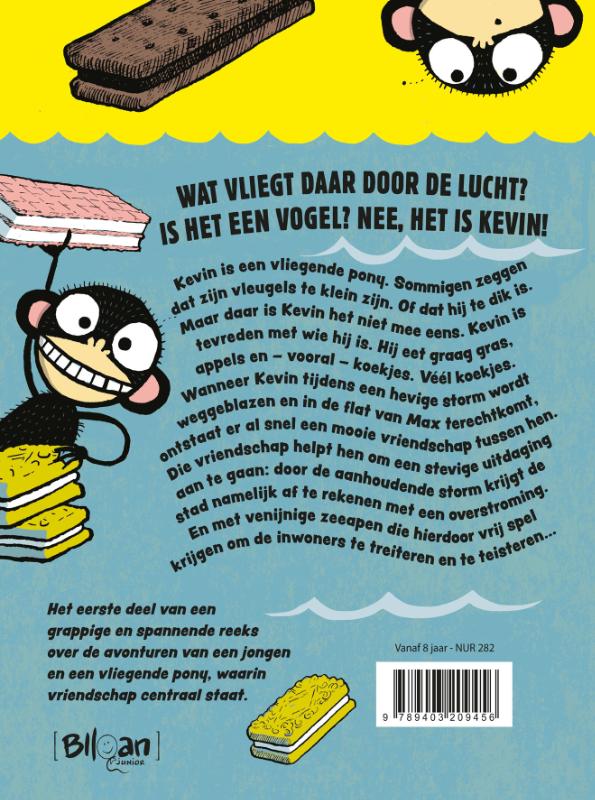 Achterkant van Kevin