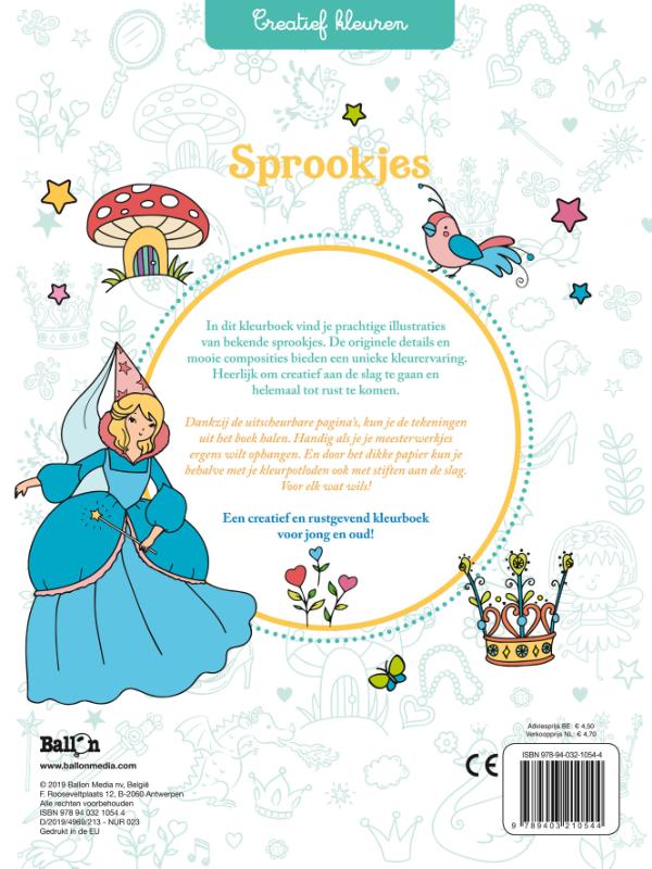 Achterkant van Sprookjes