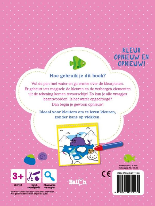 Achterkant van Onder water