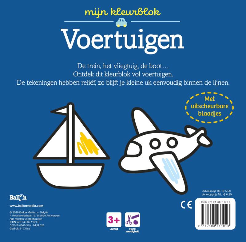Achterkant van 3+