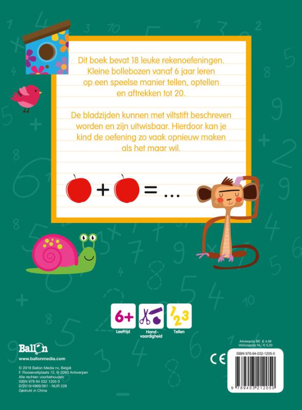 Achterkant van 6+