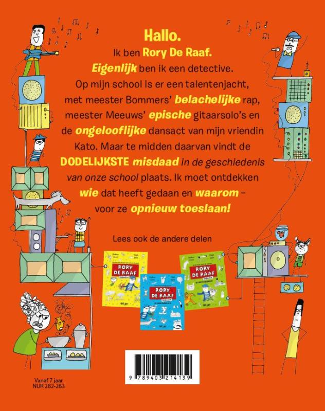 Achterkant van De zaak Kikker