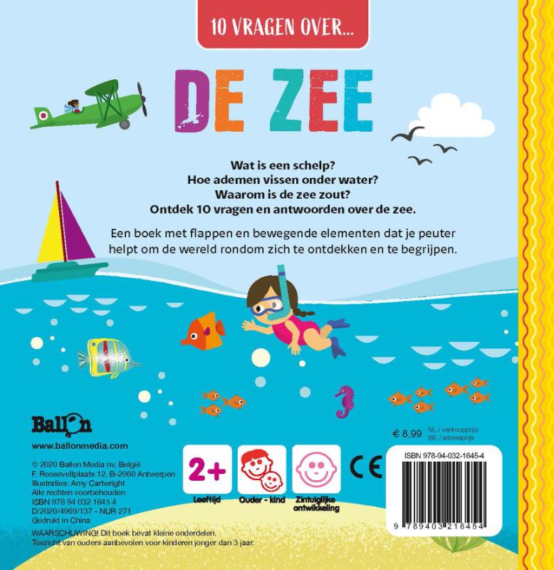 Achterkant van De zee