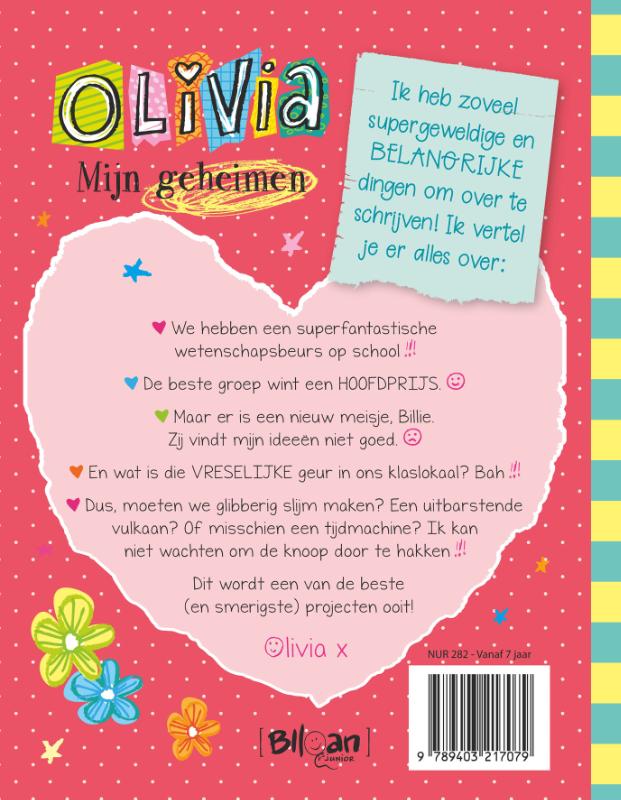 Achterkant van Mijn geheimen - Het grote experiment