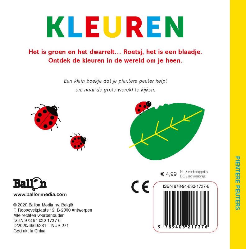 Achterkant van Kleuren