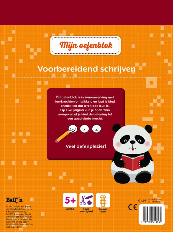 Achterkant van 3de kleuterklas-groep 2