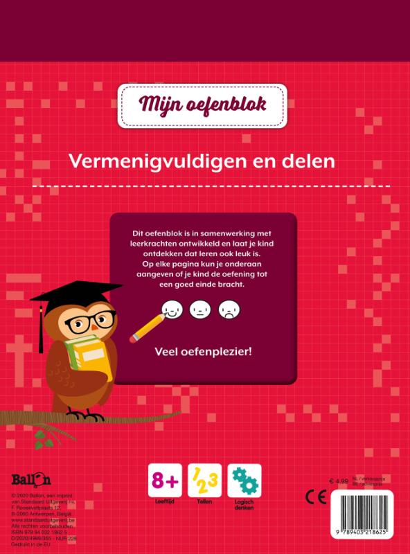 Achterkant van 3de leerjaar - groep 5