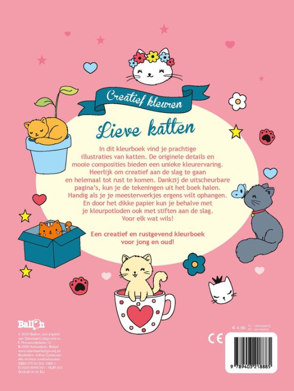 Achterkant van Lieve katten