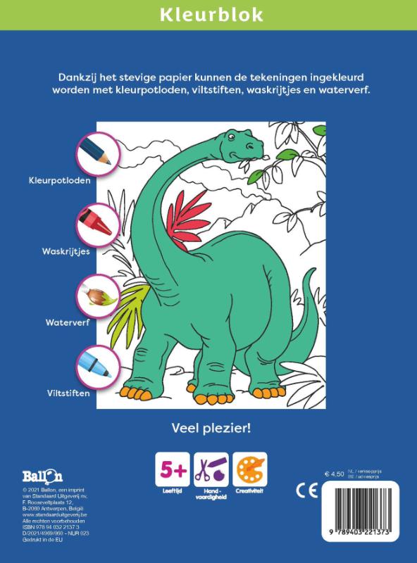 Achterkant van Dinosaurussen (5+)