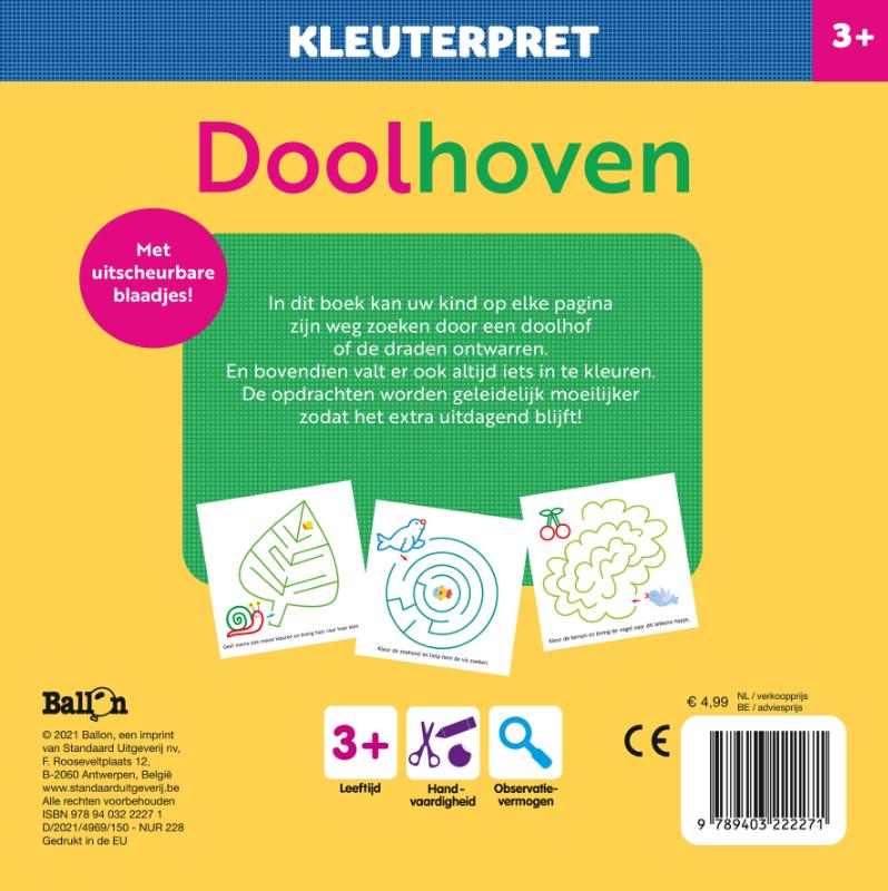 Achterkant van 3+
