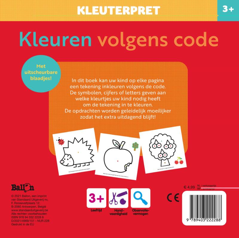 Achterkant van 3+