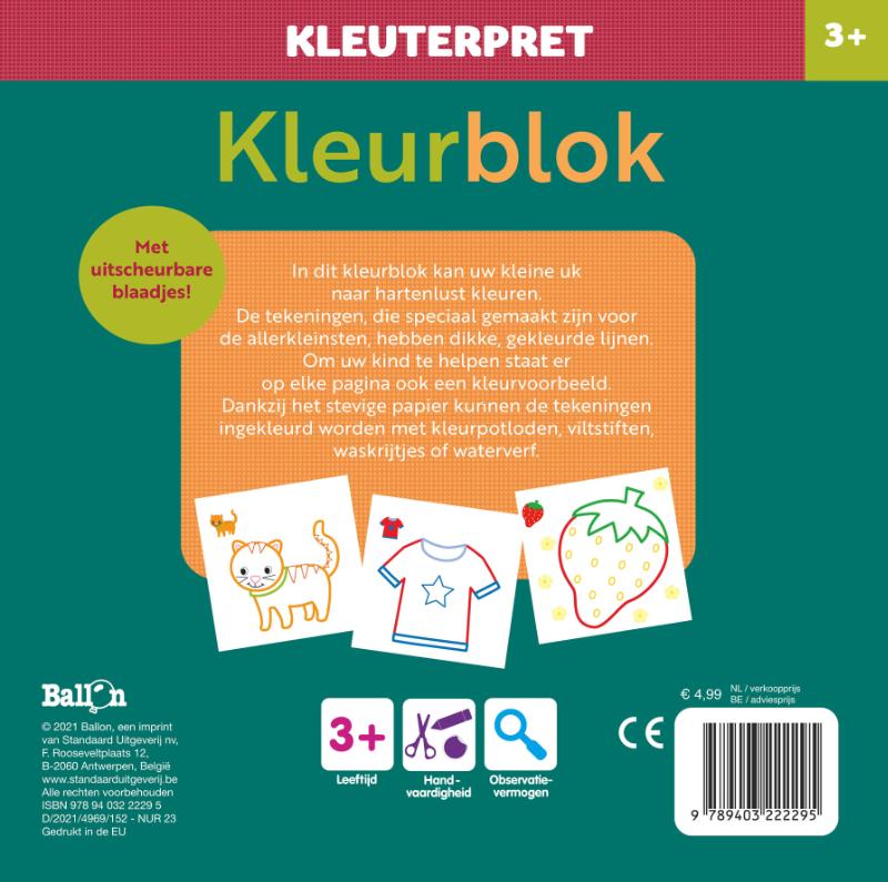 Achterkant van 3+