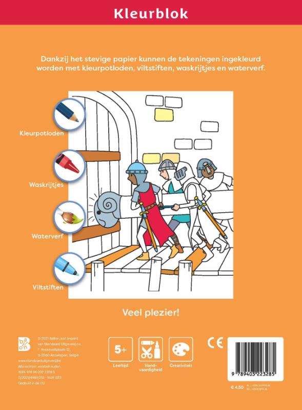 Achterkant van Ridders en kastelen (5+)