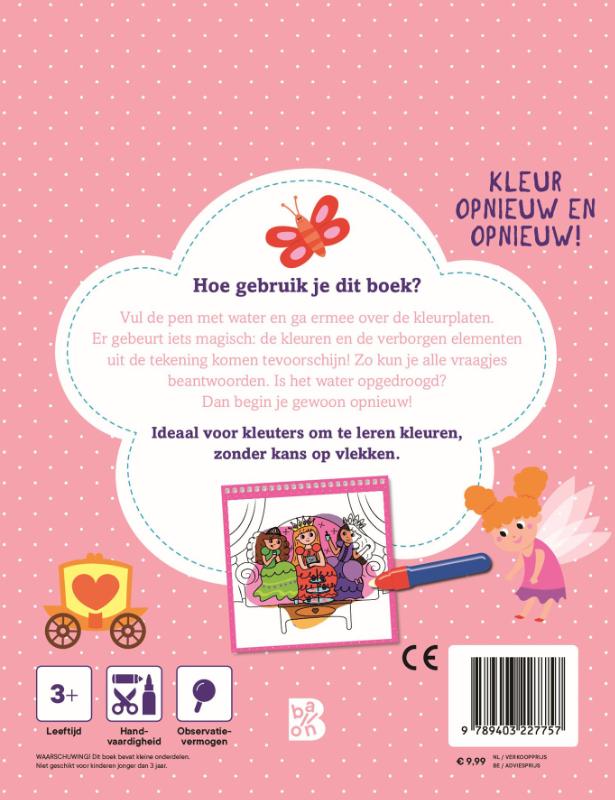Achterkant van Prinsessen en feeën