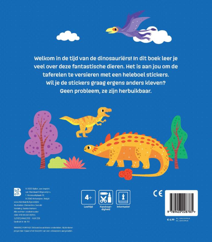 Achterkant van Dinosaurussen