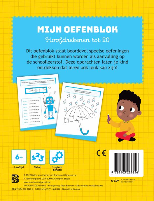 Achterkant van 1ste leerjaar-groep 3