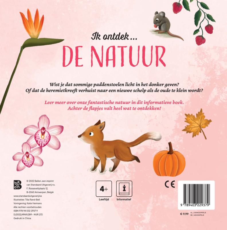 Achterkant van Ik ontdek de natuur