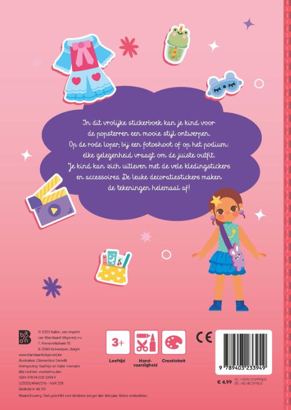 Achterkant van Popsterren