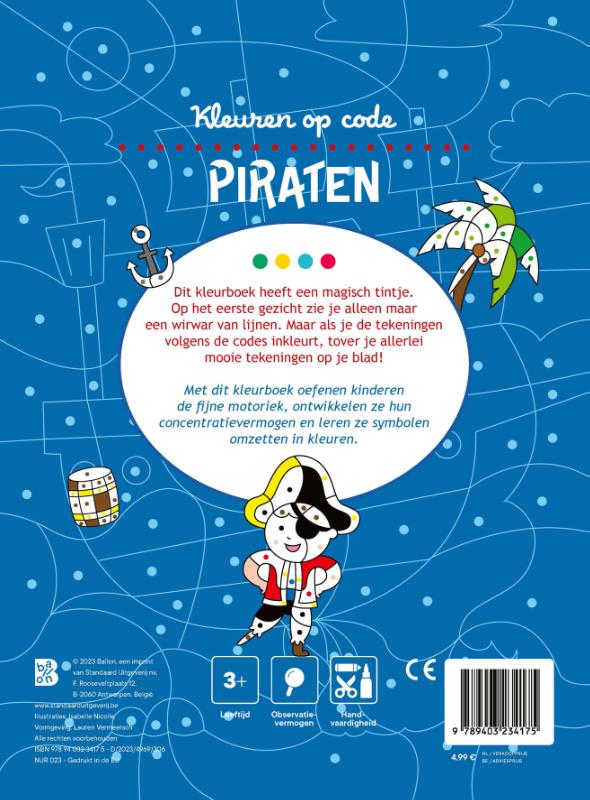 Achterkant van Piraten