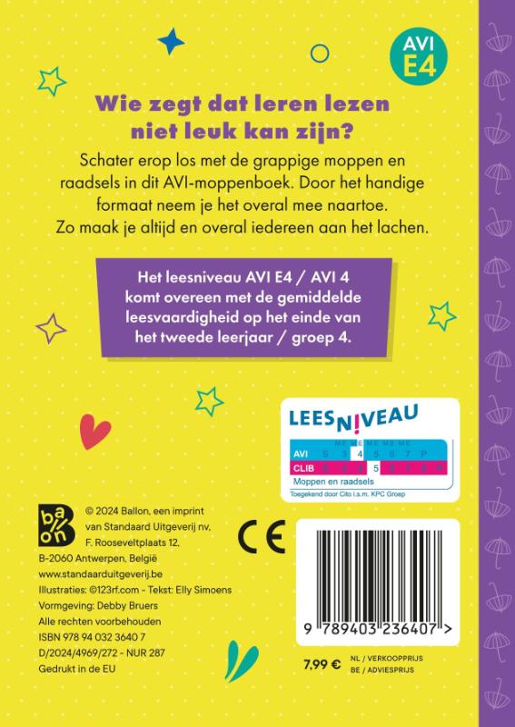 Achterkant van Mijn AVI-moppenboek
