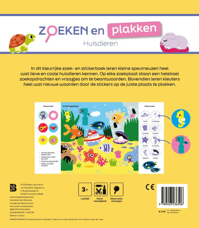 Achterkant van Huisdieren