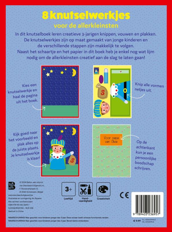 Achterkant van Ik leer knippen