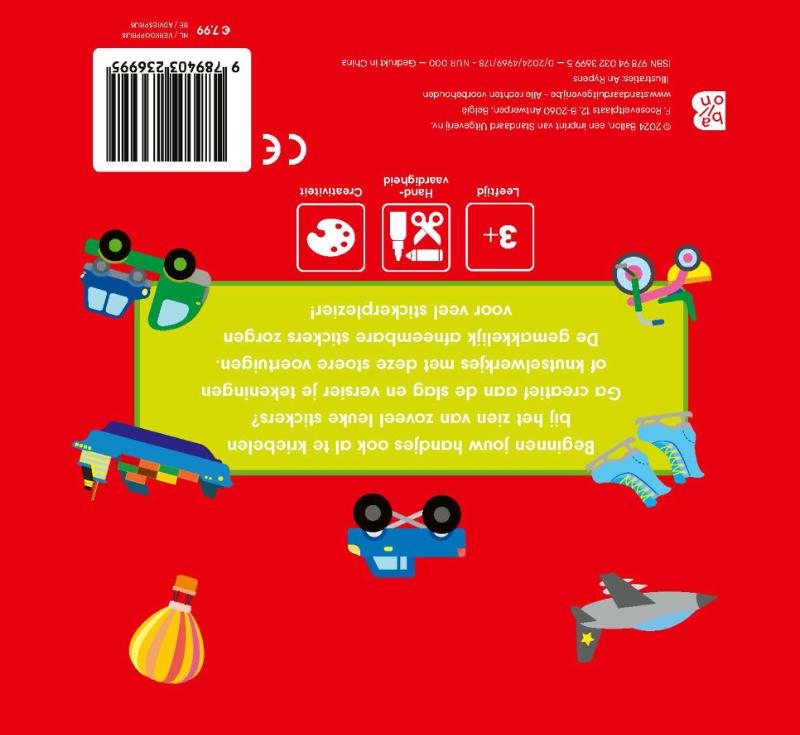 Achterkant van Voertuigen 200 stickers