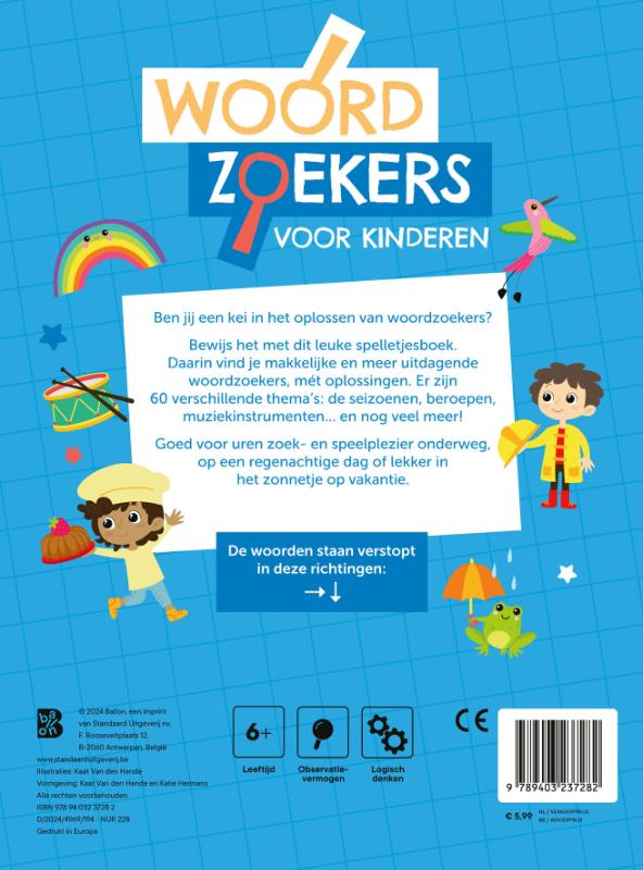 Achterkant van Woordzoekers 6+