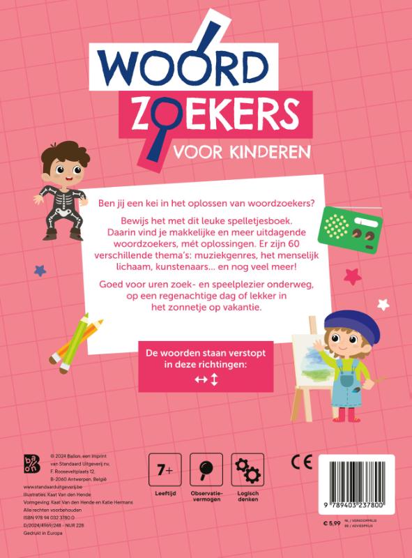 Achterkant van 7+