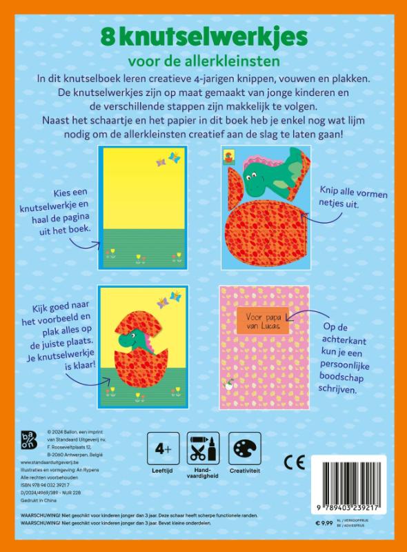 Achterkant van Ik leer knippen