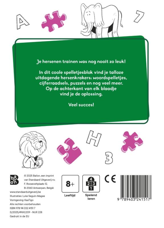 Achterkant van 8+