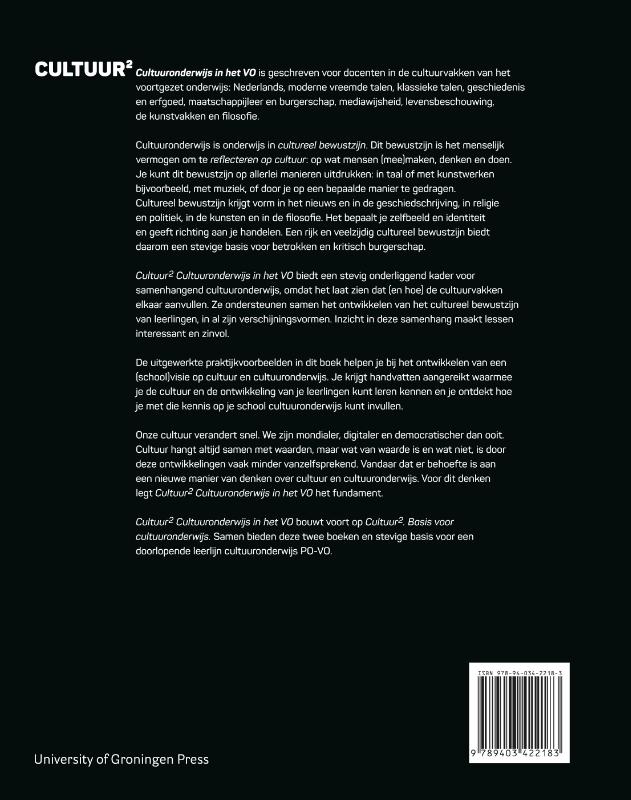 Achterkant van Cultuur2