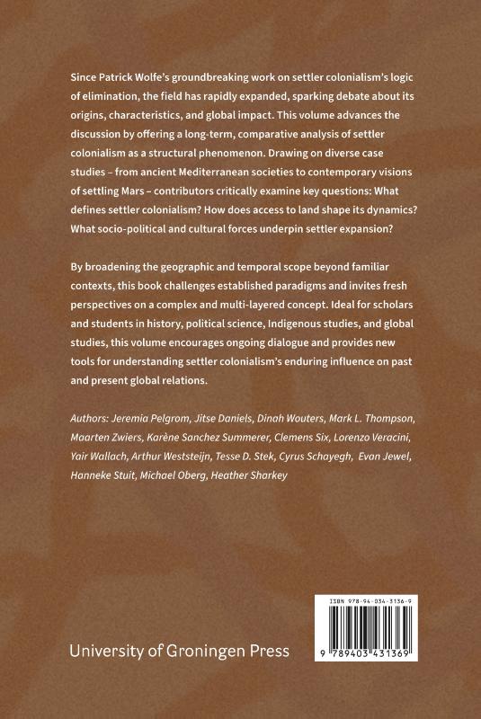 Achterkant van Settler Colonialism as a Structure?