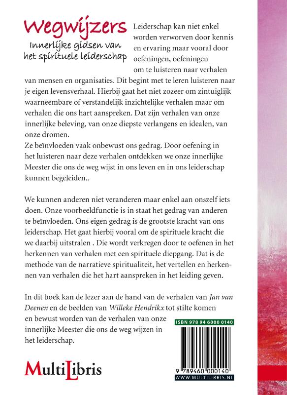 Achterkant van Wegwijzers