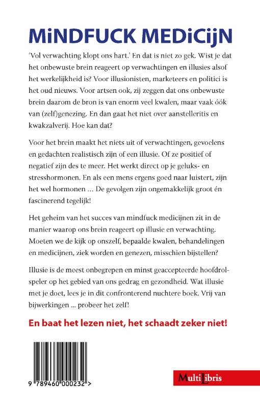 Achterkant van Mindfuck Medicijn