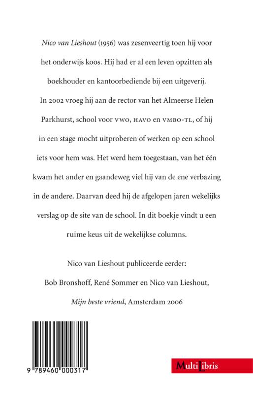 Achterkant van Tweedehands willen