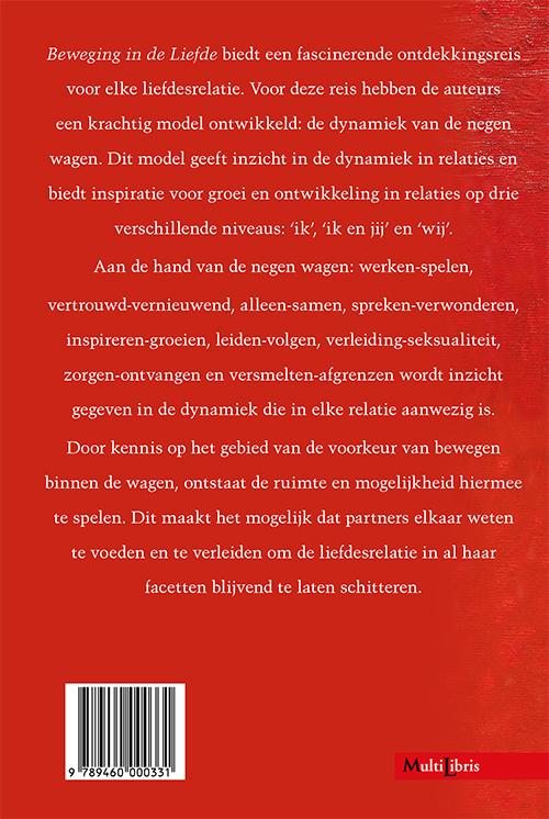 Achterkant van Beweging in de liefde