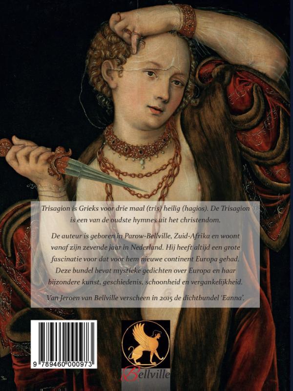 Achterkant van Trisagion