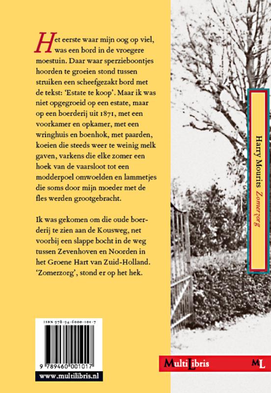 Achterkant van Zomerzorg