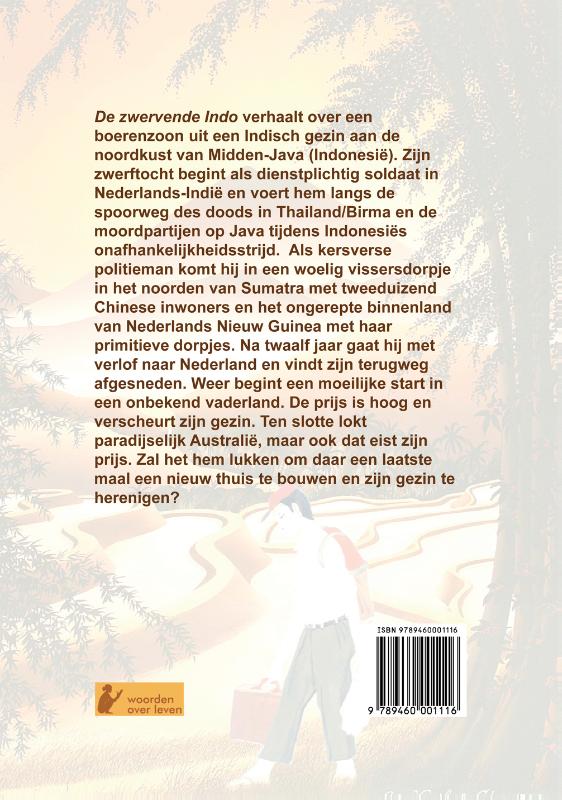 Achterkant van De zwervende indo