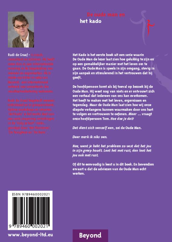 Achterkant van De oude man en het kado