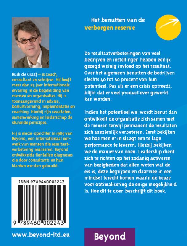 Achterkant van Het benutten van de verborgen reserve