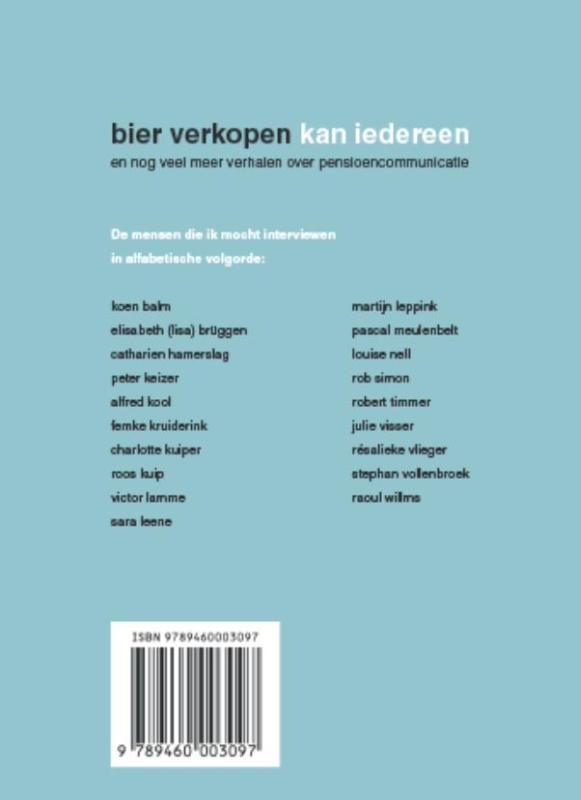 Achterkant van Bier verkopen kan iedereen