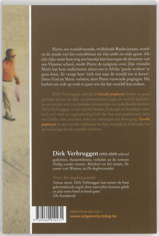 Achterkant van Goede papieren