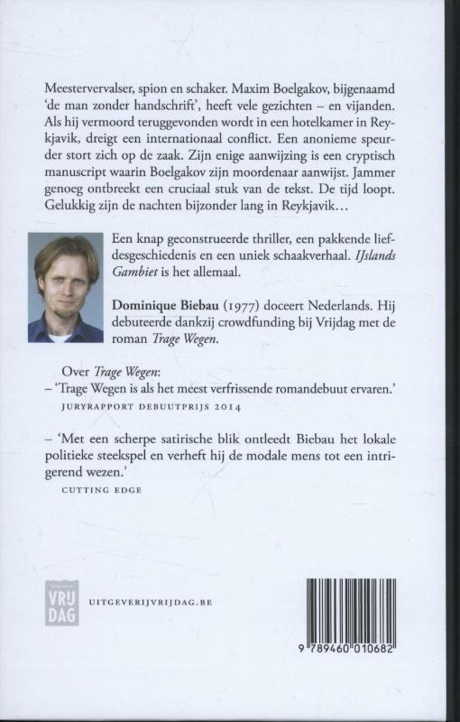 Achterkant van IJslands Gambiet