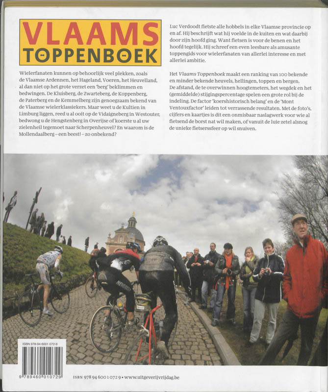 Achterkant van Vlaams toppenboek